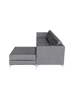 Gray Interchangeable Sectional Sofa 3D Model