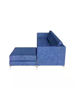 Modern Interchangeable Blue Sectional Sofa 3D Model