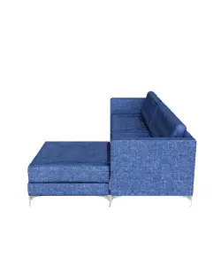 Modern Interchangeable Blue Sectional Sofa 3D Model Low-poly 3D model_0