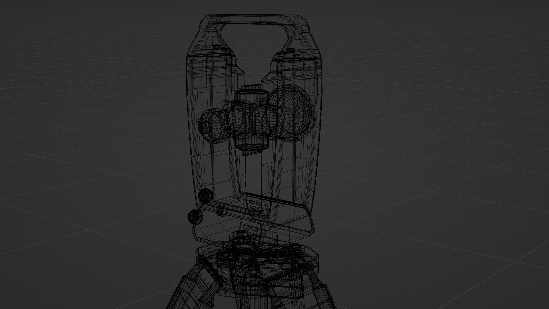 Theodolite - Generic Model 3D model_63