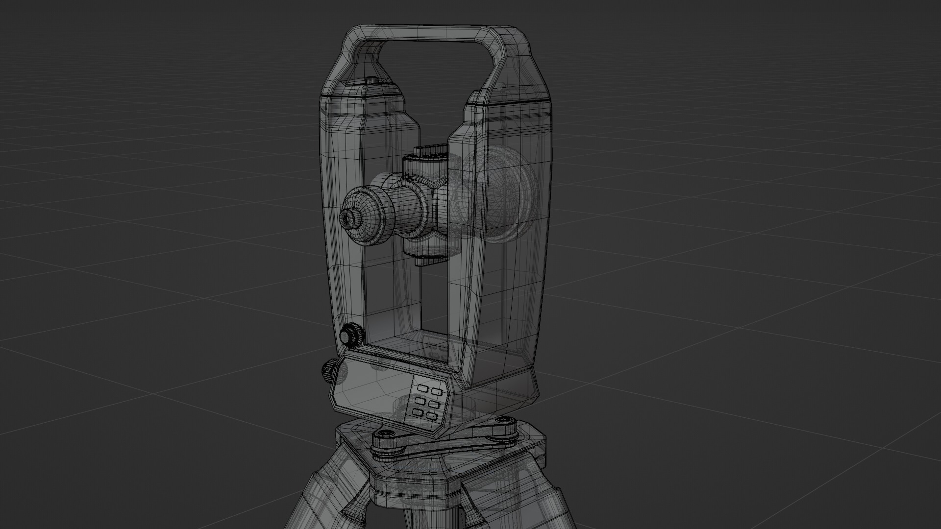 Theodolite - Generic Model 3D model_51