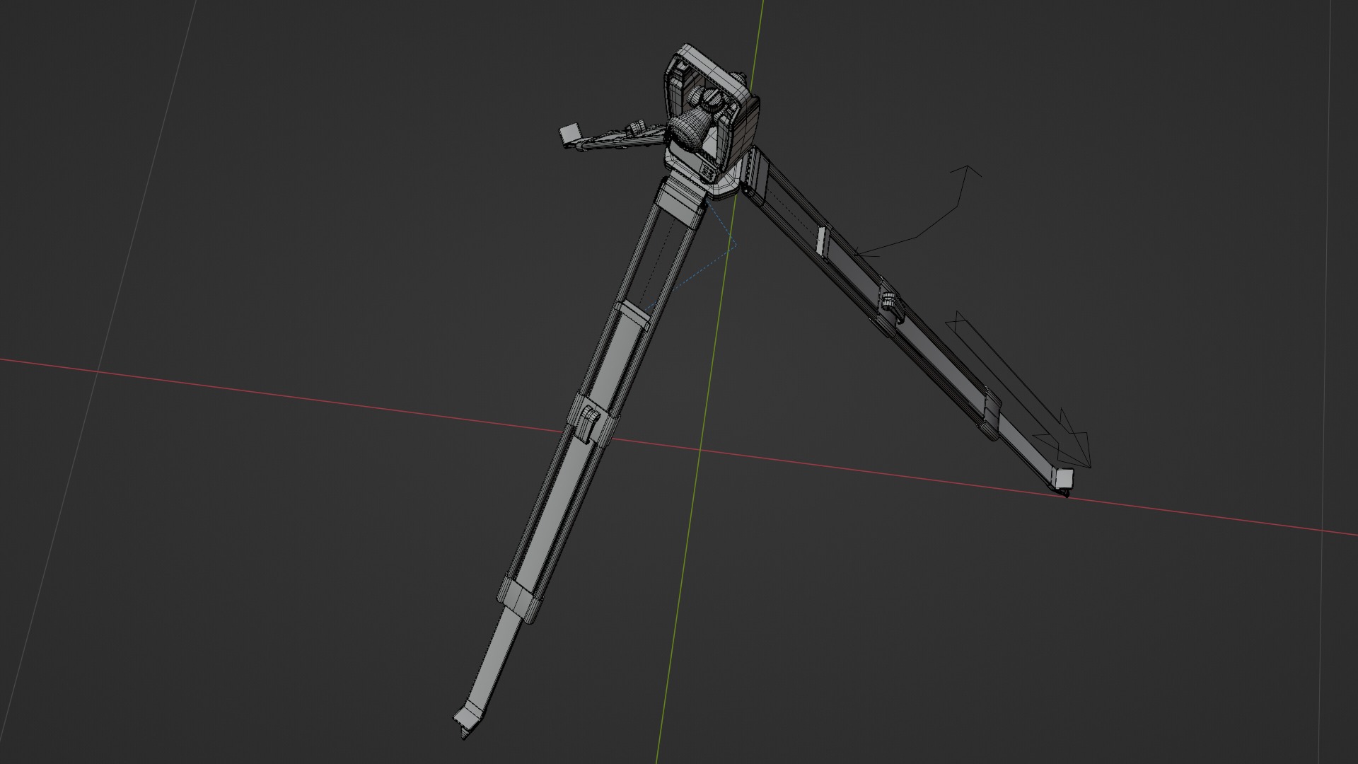 Theodolite - Generic Model 3D model_43