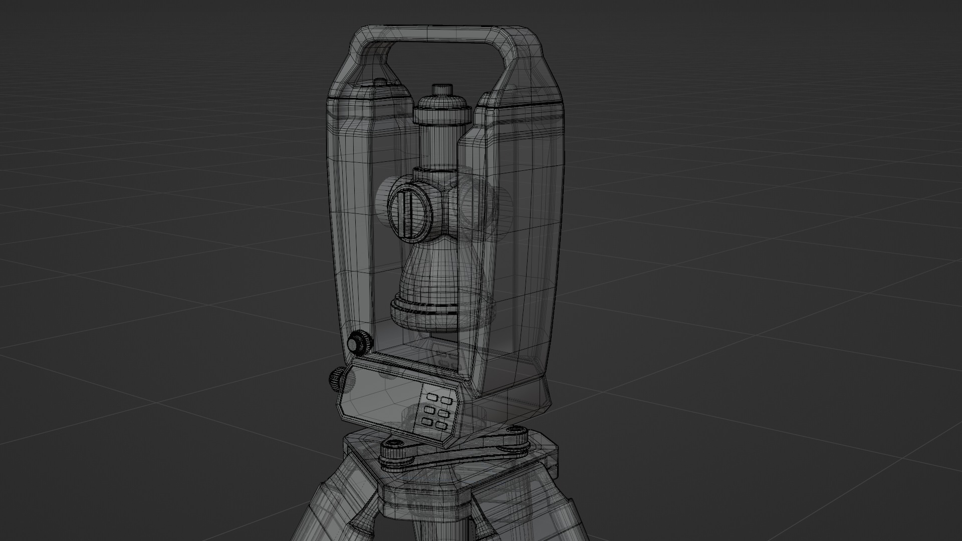 Theodolite - Generic Model 3D model_50