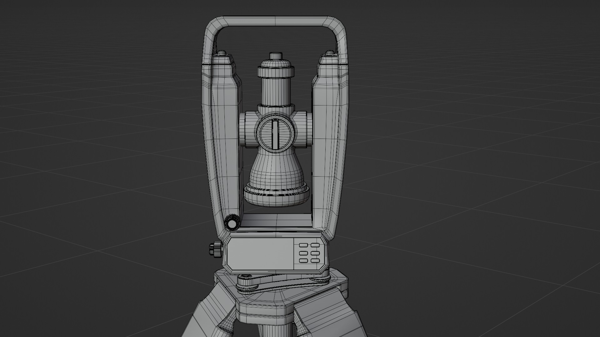 Theodolite - Generic Model 3D model_40