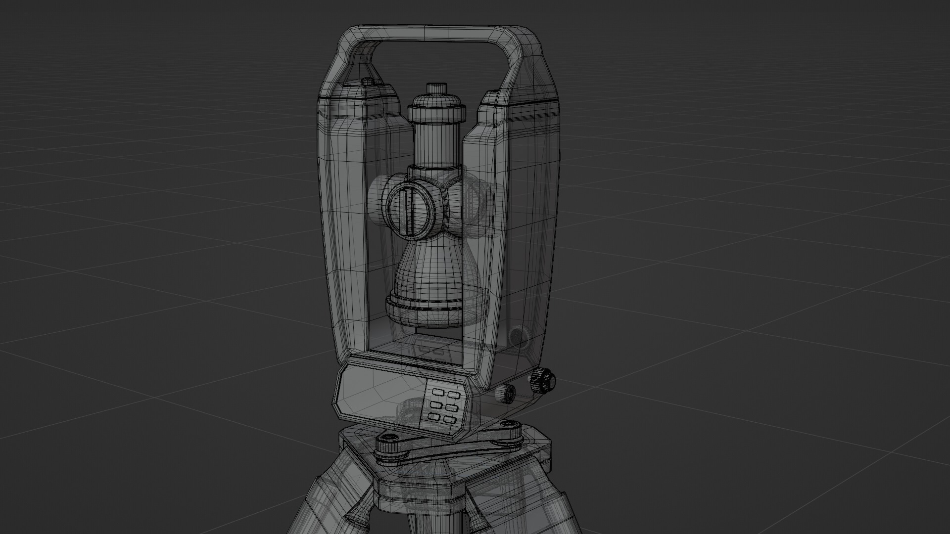 Theodolite - Generic Model 3D model_53
