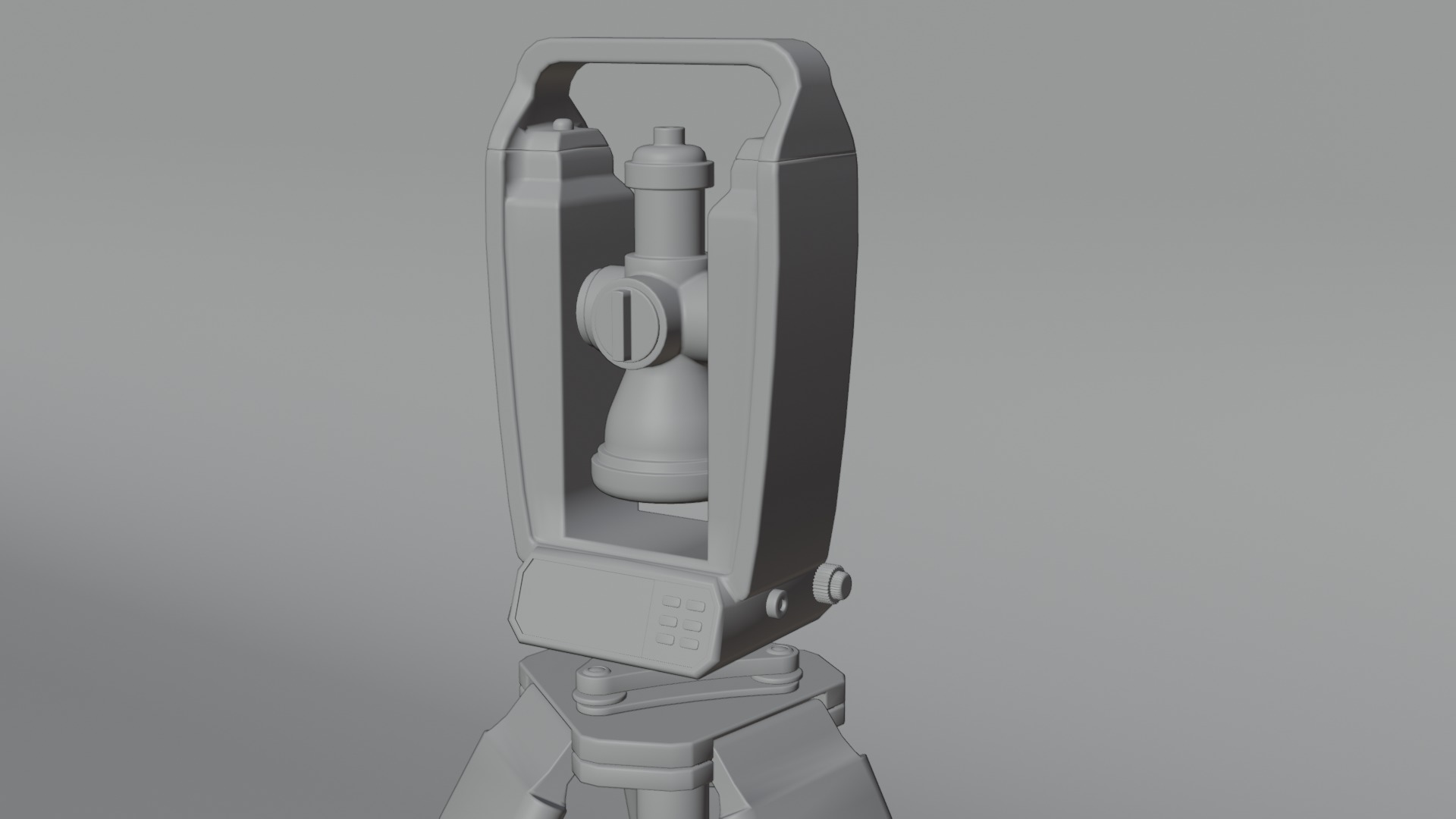 Theodolite - Generic Model 3D model_29