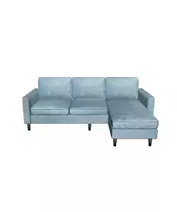 Modern Sectional Chaise Sofa 3D Model for Interiors