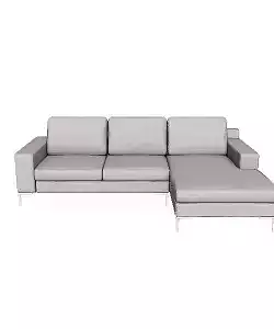Modern Living Room Sectional Sofa 3D Model