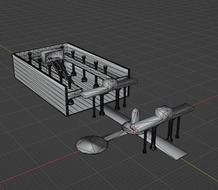 Ancient Virtual Temple - Metaverse Ready 3D model_1