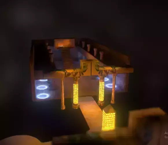  Ancient Virtual Temple - Metaverse Ready