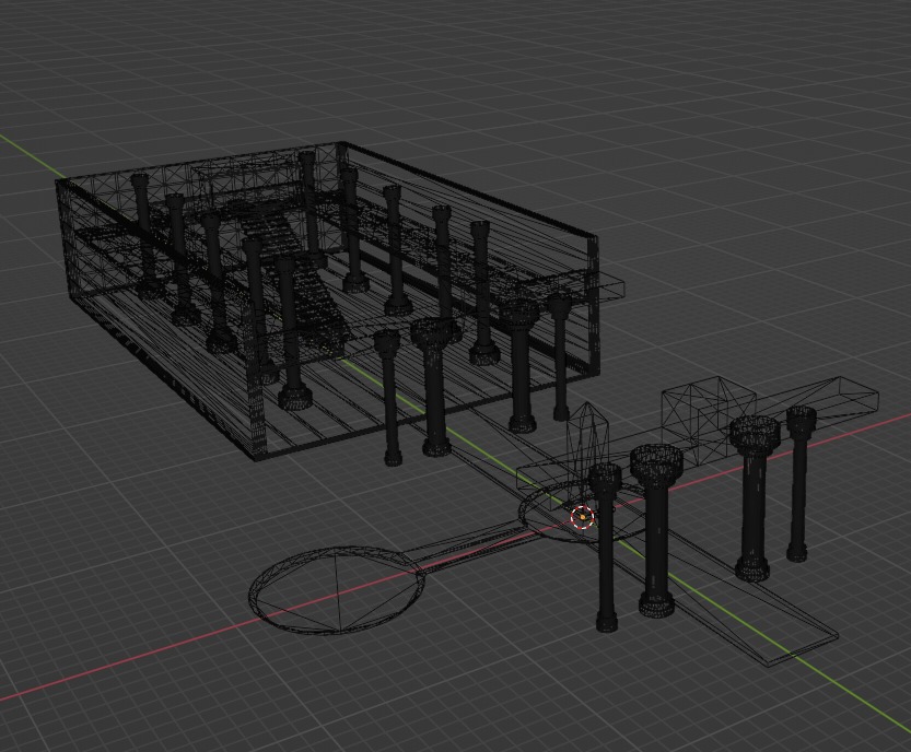 Ancient Virtual Temple - Metaverse Ready 3D model_5