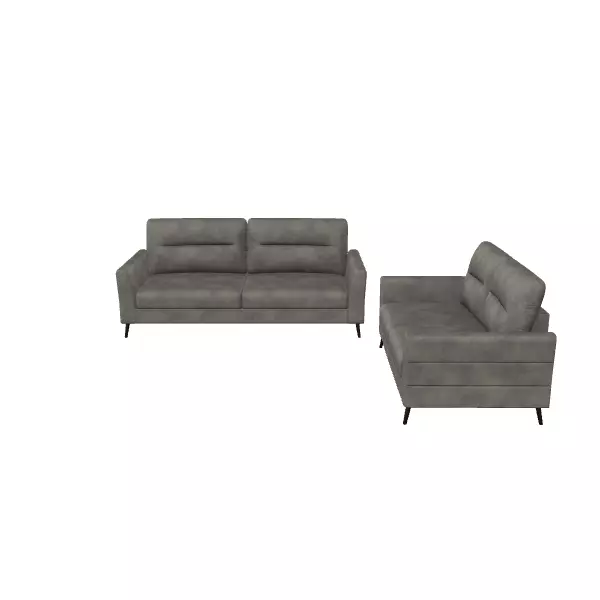 Modern Allure Sofa 3D Model for Interior Design Low-poly 3D model_0