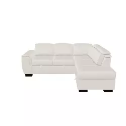 Modern Sectional Sofa with Storage and Bed Function Low-poly 3D model_0