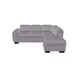 Multifunctional Sectional Sofa with Storage and Bed
