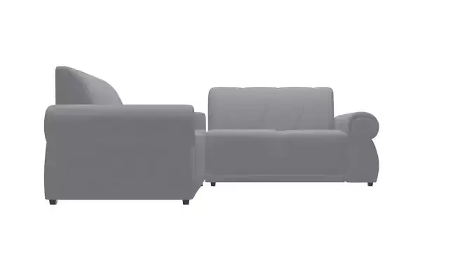 Modern 3-Piece Corner Sofa Set for Contemporary Home