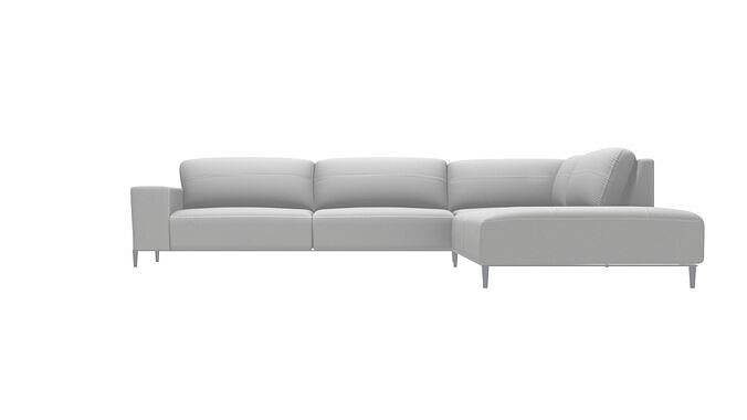 Modern Left Corner Sectional Sofa 3D Model Low-poly 3D model