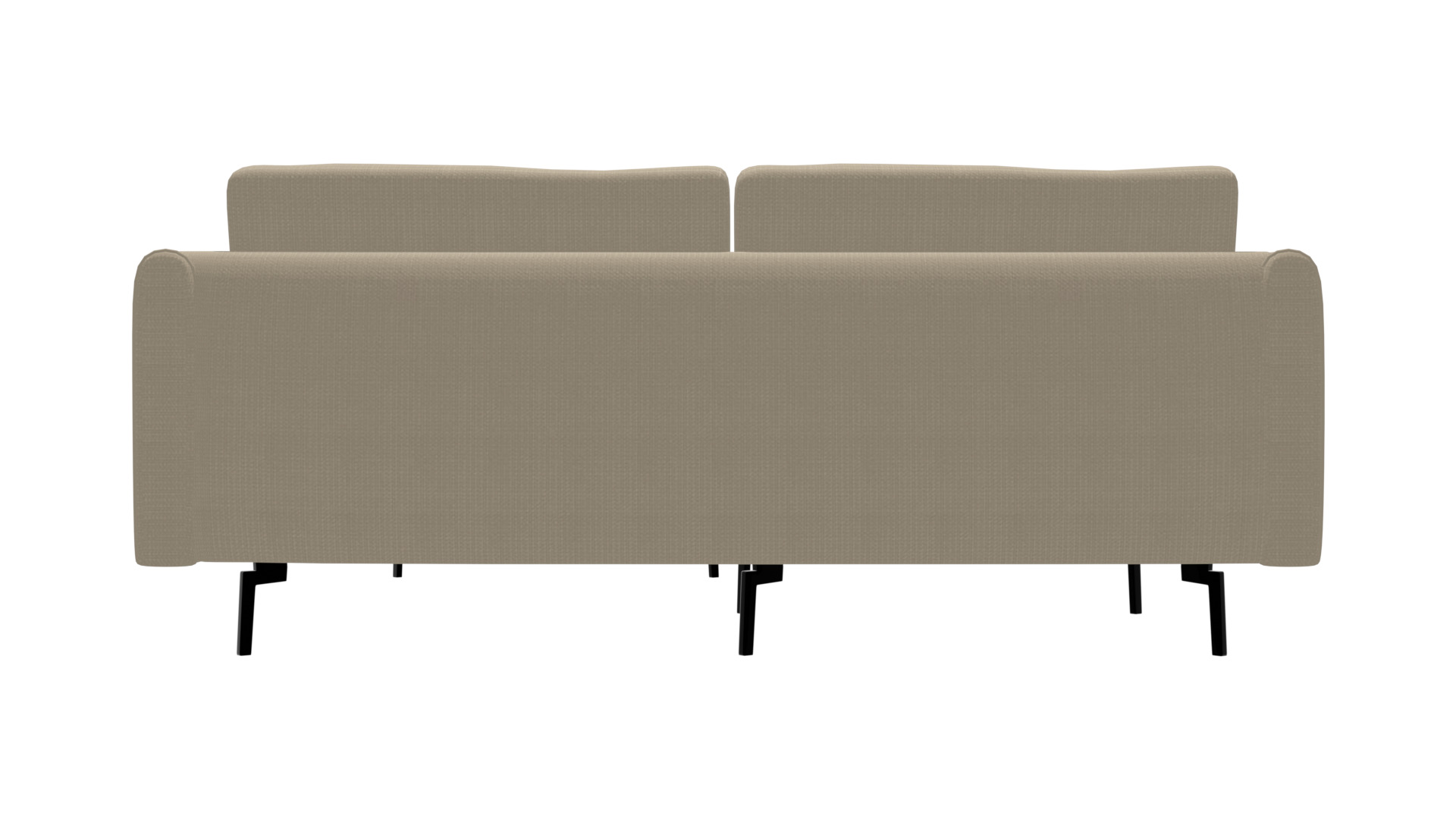 Beige Corner Sofa 3D Model - Stylish Furniture Low-poly 3D model_9