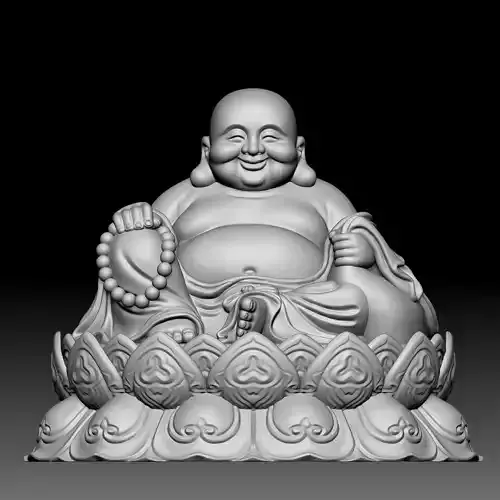 God of wealth 040 3D print model