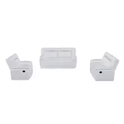 Reclinable Sofa 3D Model - High-Quality Interior Furniture