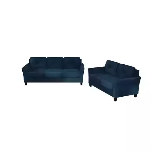 Modern Velvet Sofa for Living Room
