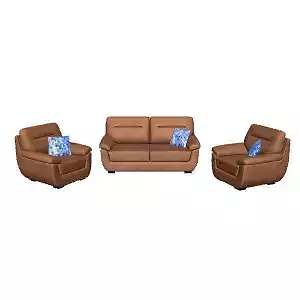 Modern Living Room Sofa Set 3D Model