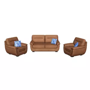 Modern Living Room Sofa Set 3D Model Low-poly 3D model_0