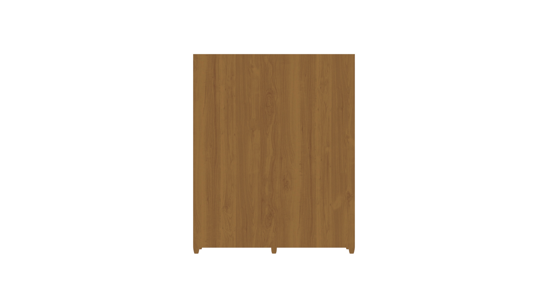 Realistic 4-Door Wardrobe with 3 Drawers - Bedroom Cabinet Low-poly 3D model_6