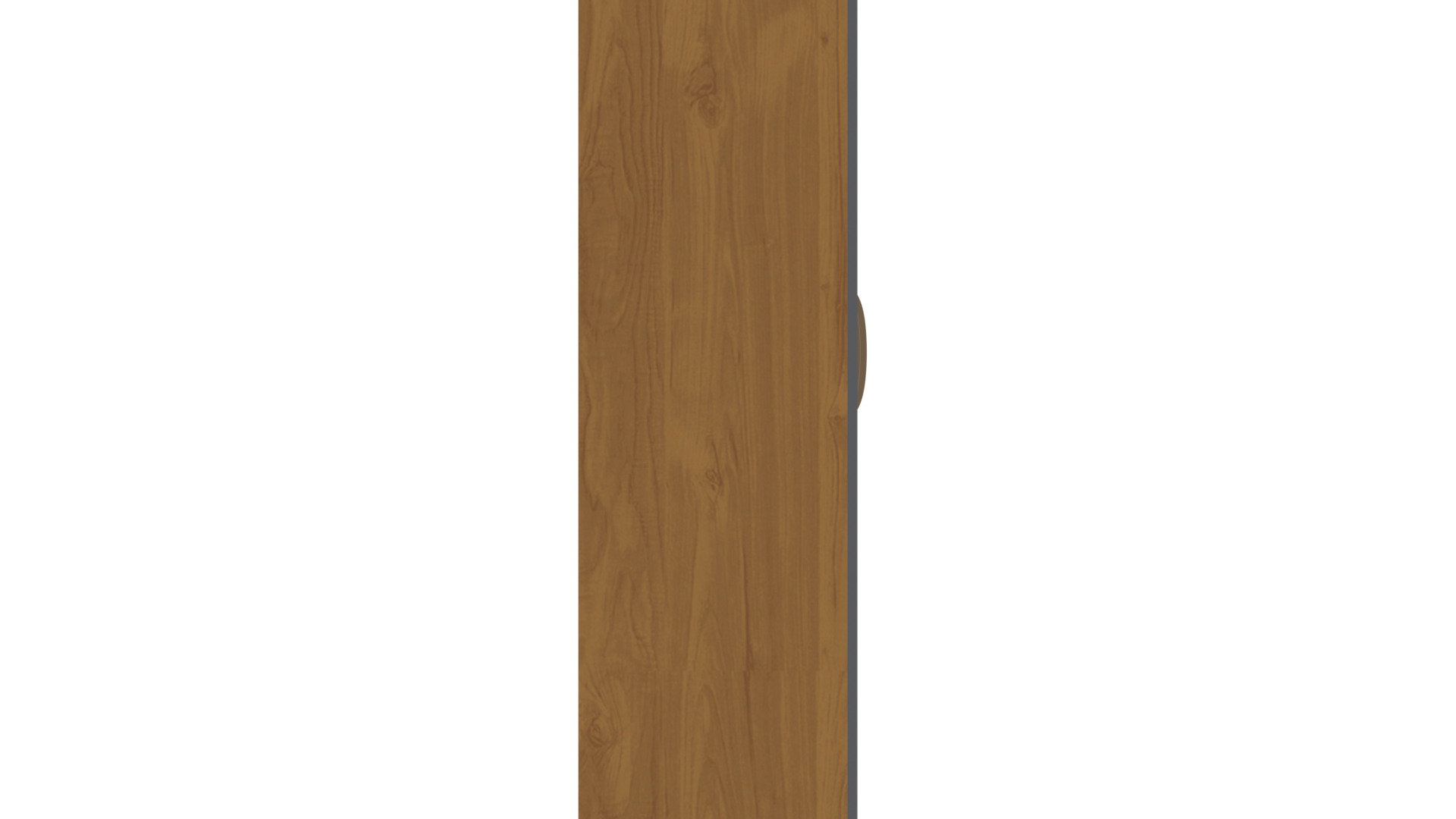 Realistic 4-Door Wardrobe with 3 Drawers - Bedroom Cabinet Low-poly 3D model_8