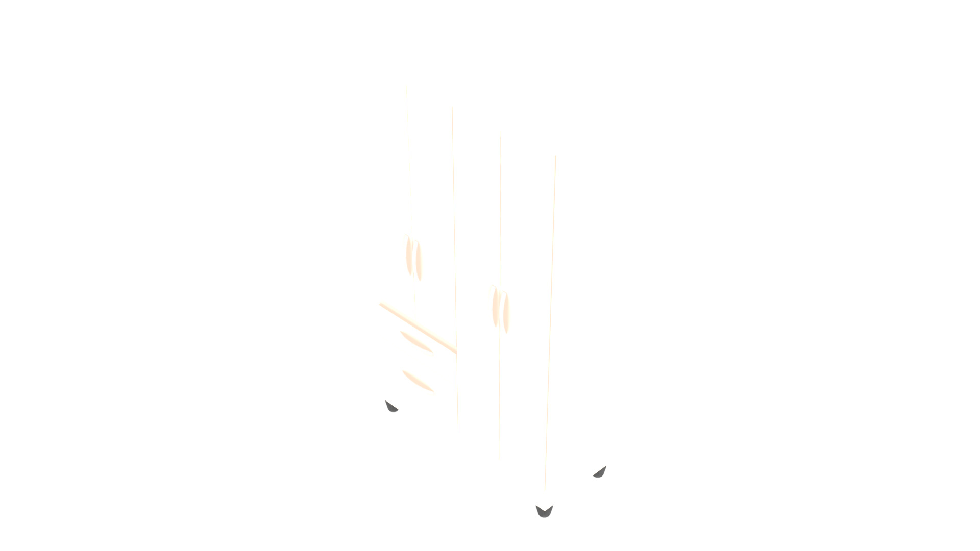 Modern 4-Door Cabinet with Mirror - Bedroom Storage Furniture Low-poly 3D model_24