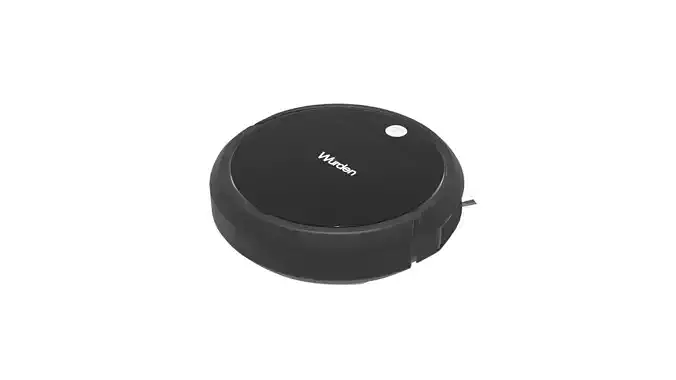 3D Robot Vacuum Cleaner for Kitchen and Home Appliances Low-poly 3D model