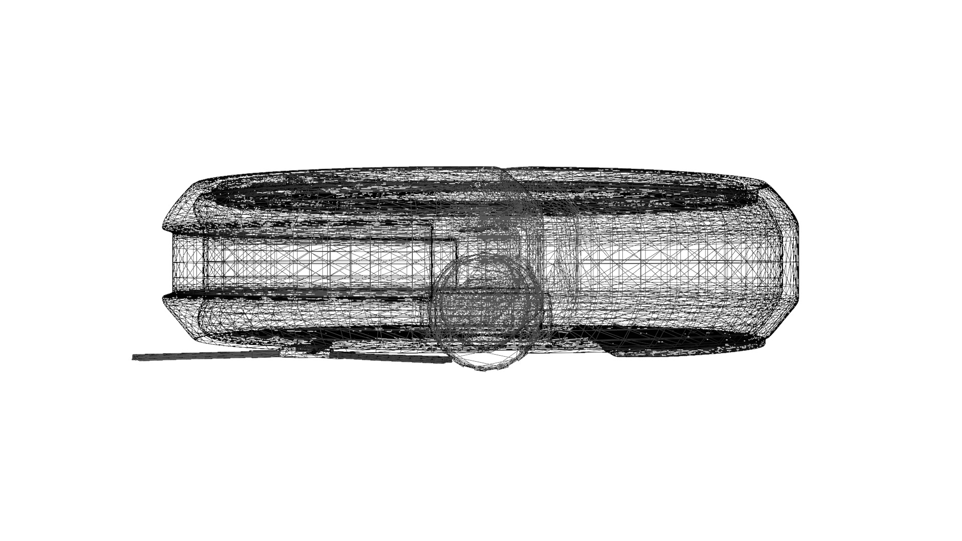 3D Robot Vacuum Cleaner for Kitchen and Home Appliances Low-poly 3D model_10