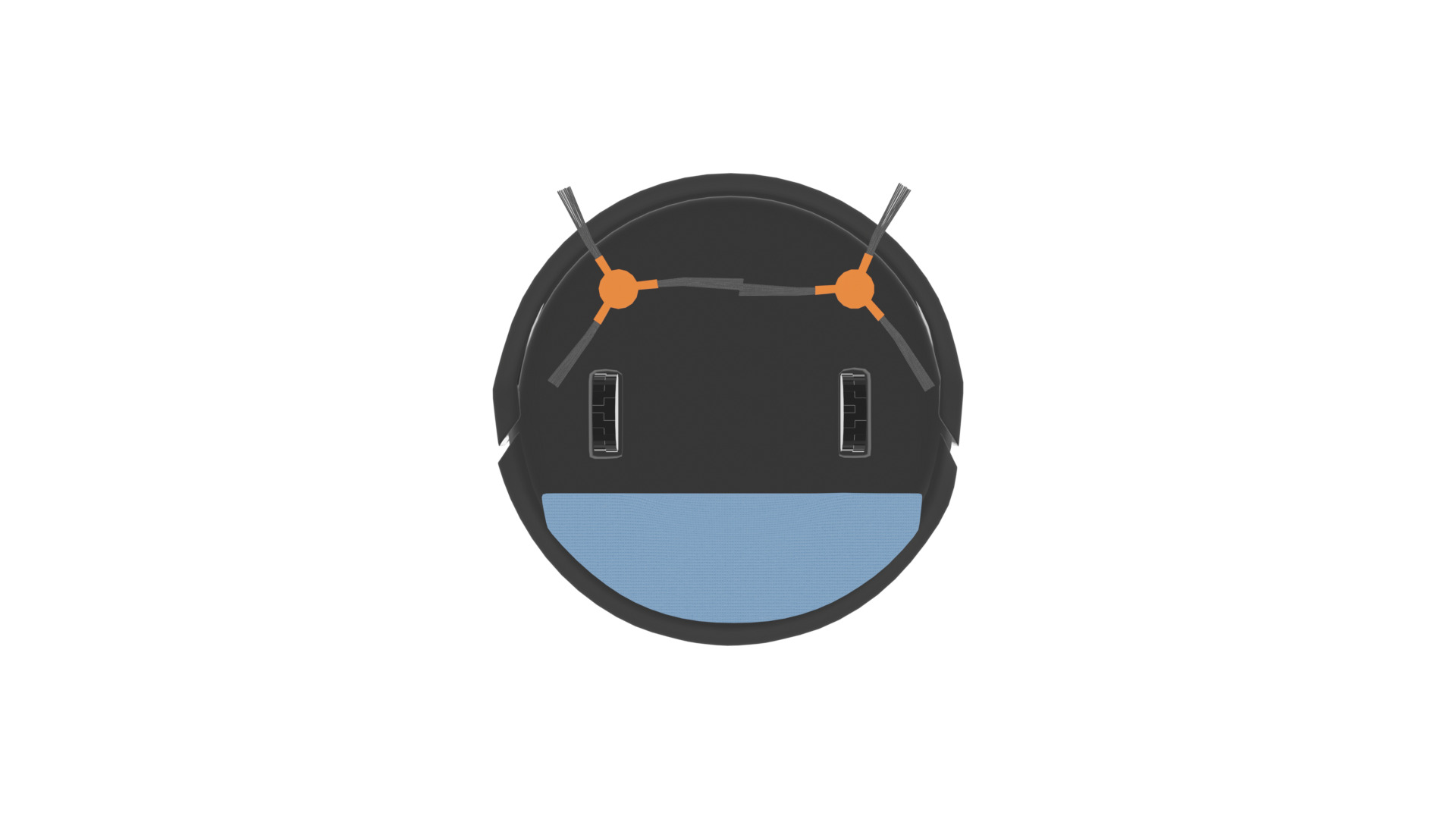 3D Robot Vacuum Cleaner for Kitchen and Home Appliances Low-poly 3D model_23