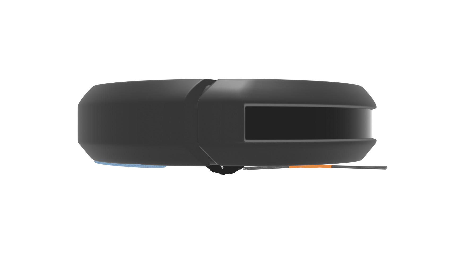 3D Robot Vacuum Cleaner for Kitchen and Home Appliances Low-poly 3D model_13