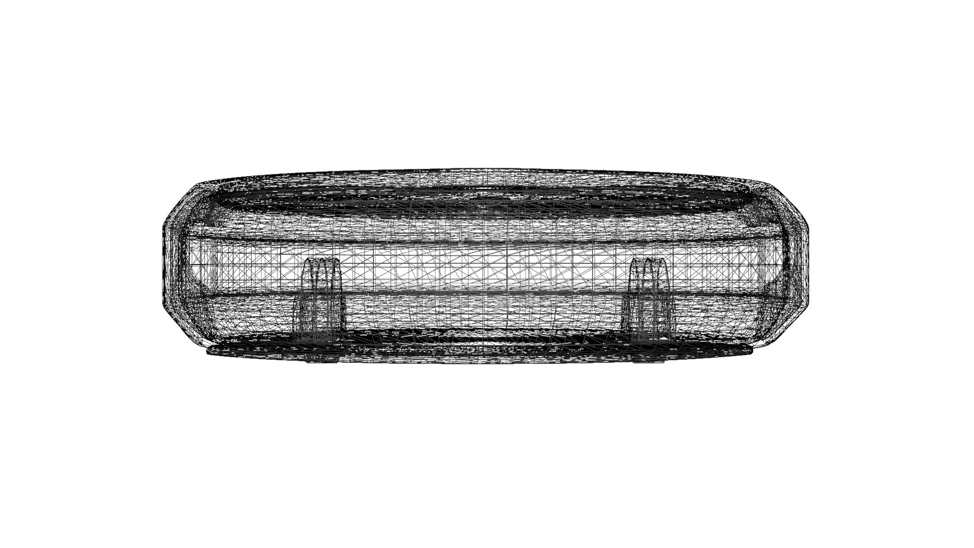 3D Robot Vacuum Cleaner for Kitchen and Home Appliances Low-poly 3D model_2