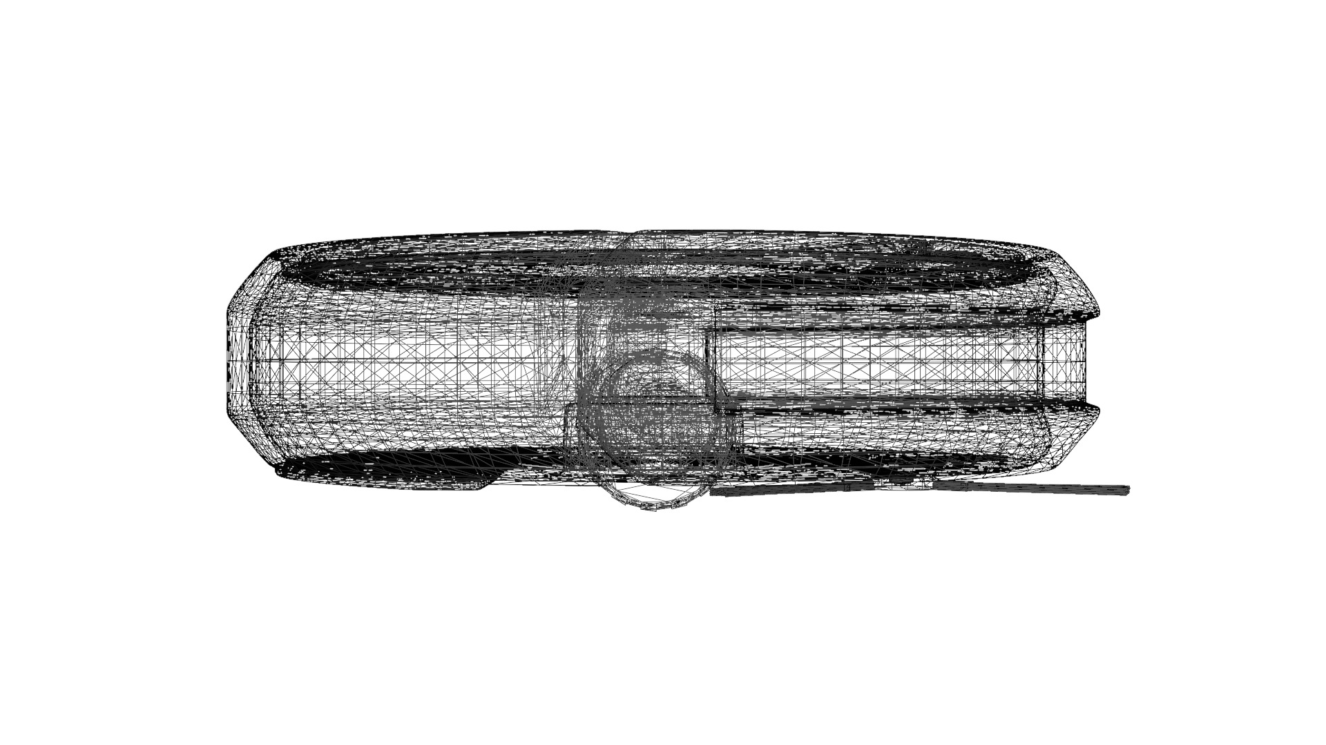 3D Robot Vacuum Cleaner for Kitchen and Home Appliances Low-poly 3D model_14