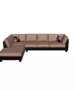 Modern Sectional Sofa 3D Model for Contemporary Interiors