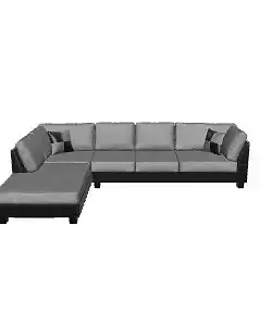 Premium High-Quality Sectional Sofa 3D Model for Home Interiors