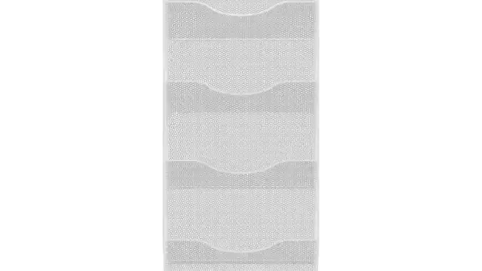 Modern Magazine Rack 3D Model for Living Room or Office