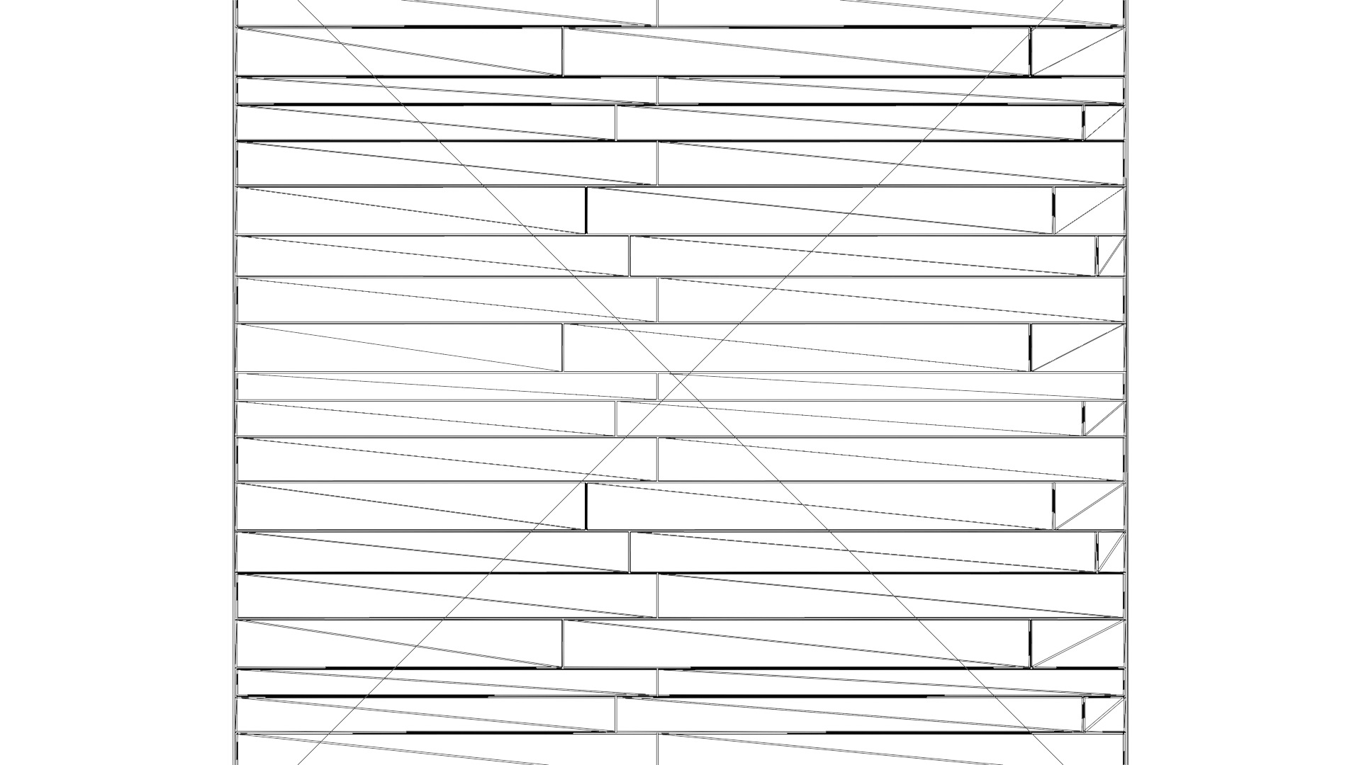 Acacia Wood Cladding 3D Model for Interior Design Low-poly 3D model_5