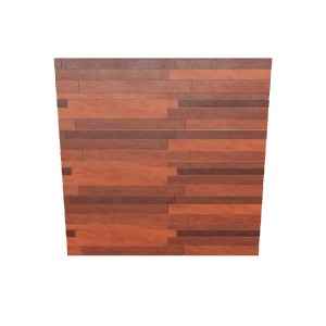 Acacia Wood Cladding 3D Model for Interior Design Low-poly 3D model_28