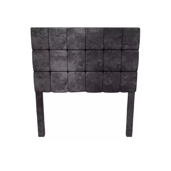 Realistic Queen Bed Headboard 3D Model for Interior Design Low-poly 3D model_0