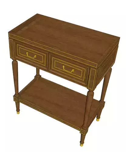 Neoclassical table stand