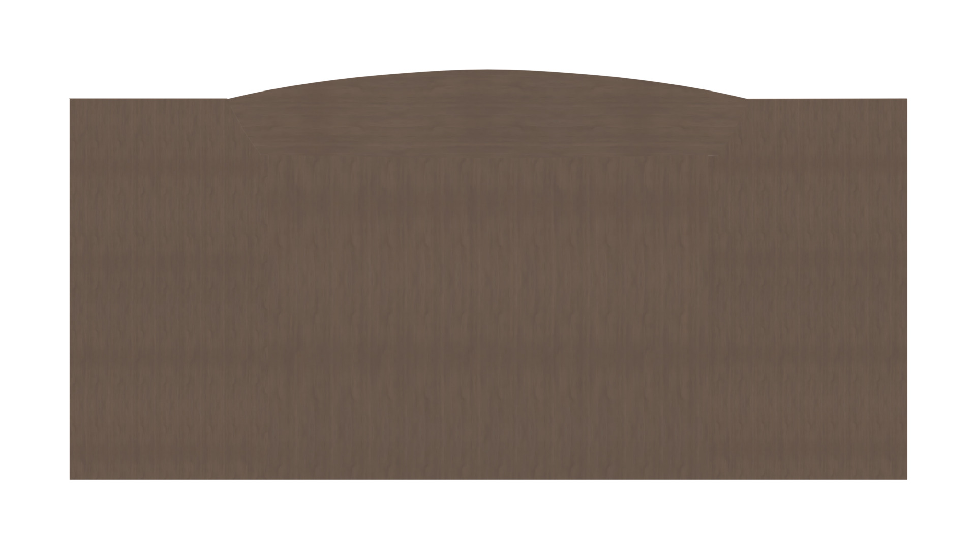 Matrimonial Bed Headboard with Side Tables Low-poly 3D model_4