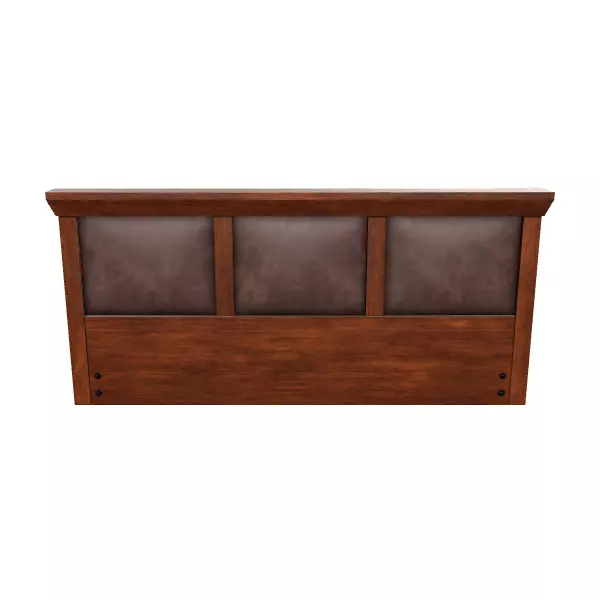 Versatile 3D Two-Door Cabinet Model Low-poly 3D model_0