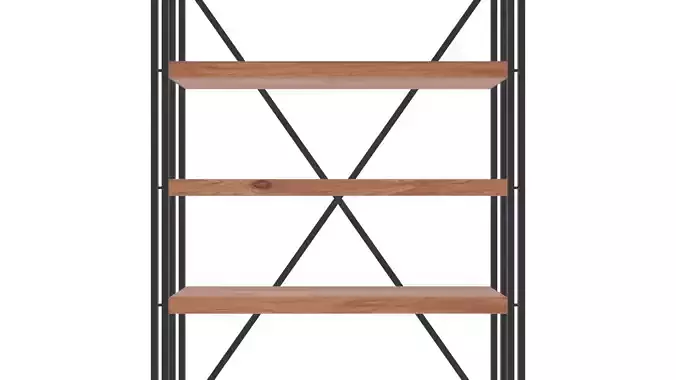 Industrial Oxidized Shelf Levels