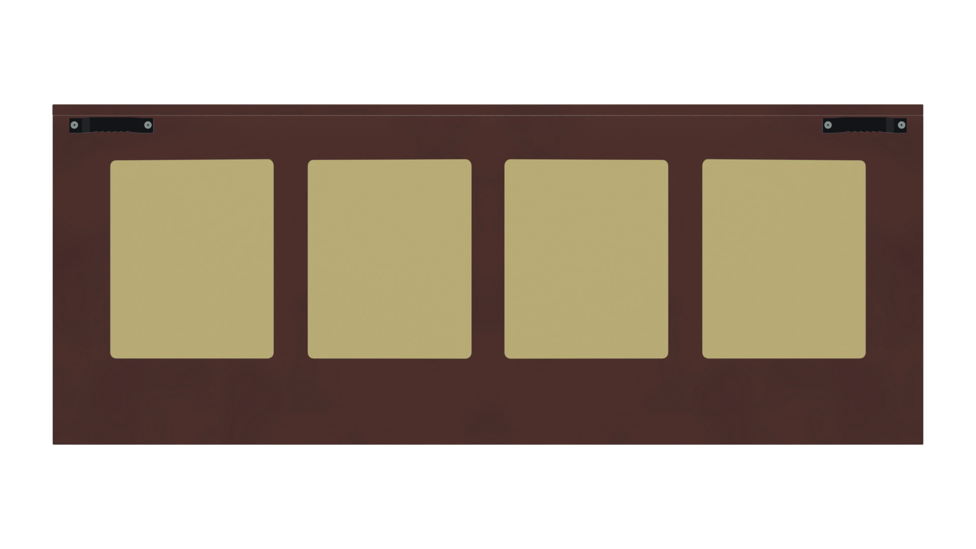 Modern Wall Shelf - Stylish Furniture Addition Low-poly 3D model_4