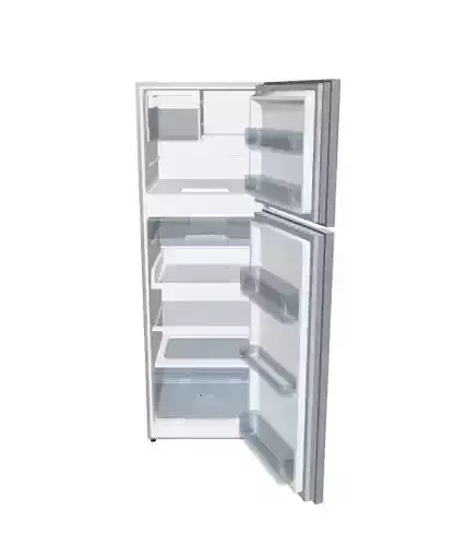 Top Mount Refrigerator 3D Model - 255 Liters Appliance for Kitchen Design