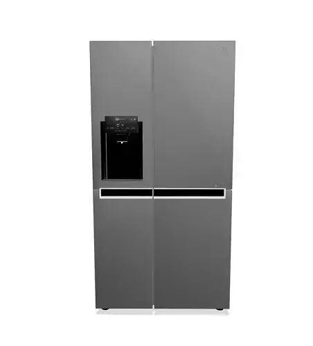 Side-by-Side No Frost Refrigerator 3D Model Low-poly 3D model