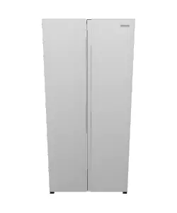 Realistic Side By Side Refrigerator 3D Model - Appliance for ... Low-poly 3D model_0