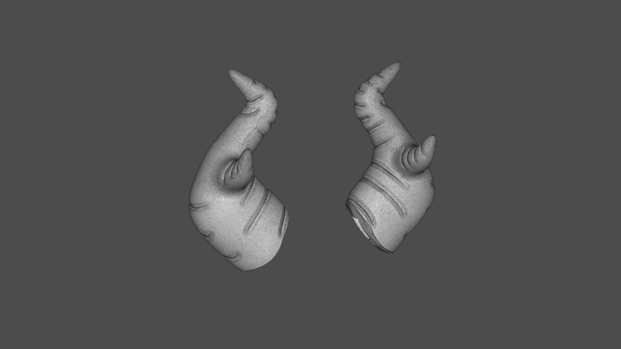Horned King Bust Sculpt 3D print model_24